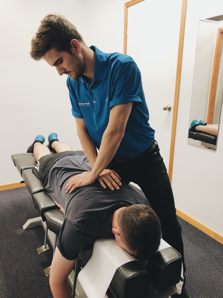 Chiropractic treatment at Absolute Health Mooloolaba